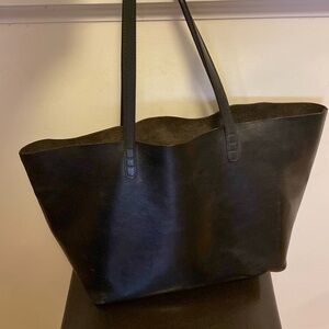 Mansur Gavriel Large Tote with raw interior